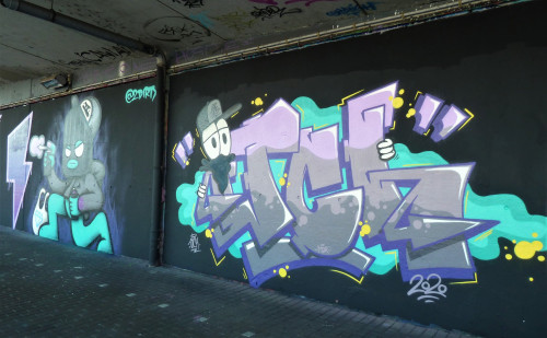 Pont de Wijnegem-Graffiti