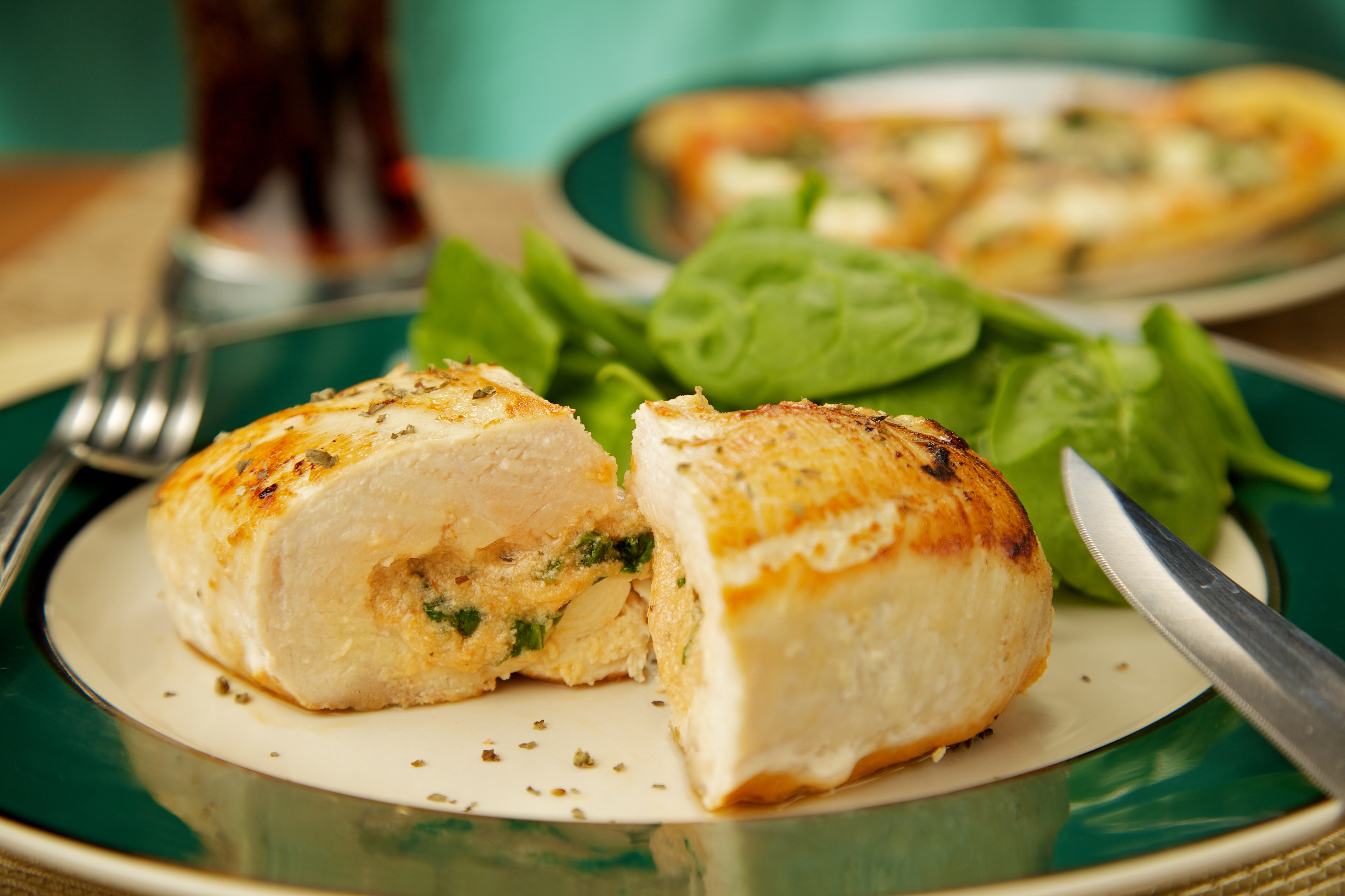 Kiprollade met kreeft in veloutésaus