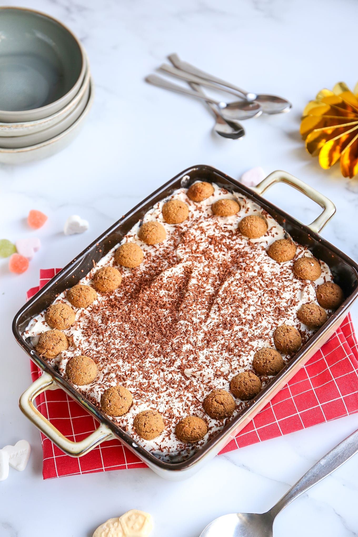 Pepernoten tiramisu