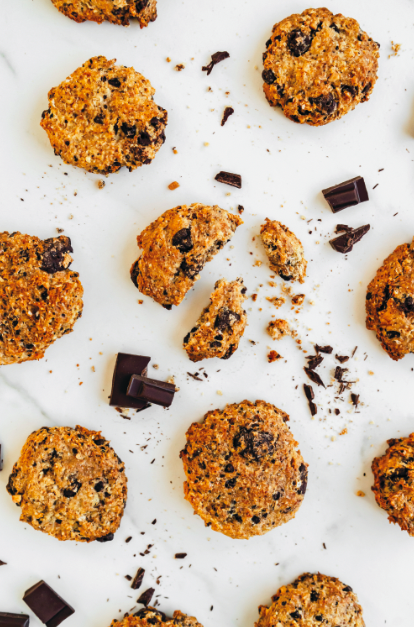 Gezonde chocolate chip cookies