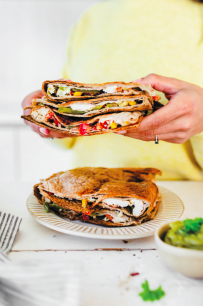 Quesadilla's met kip