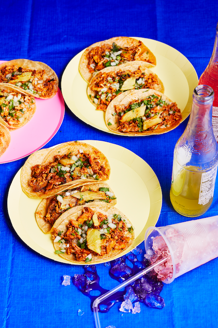 Tacos met pulled pork