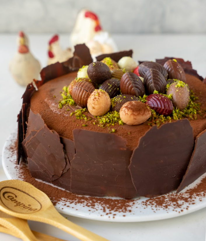 Chocolade Paasnest