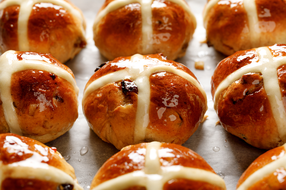 Hot cross buns