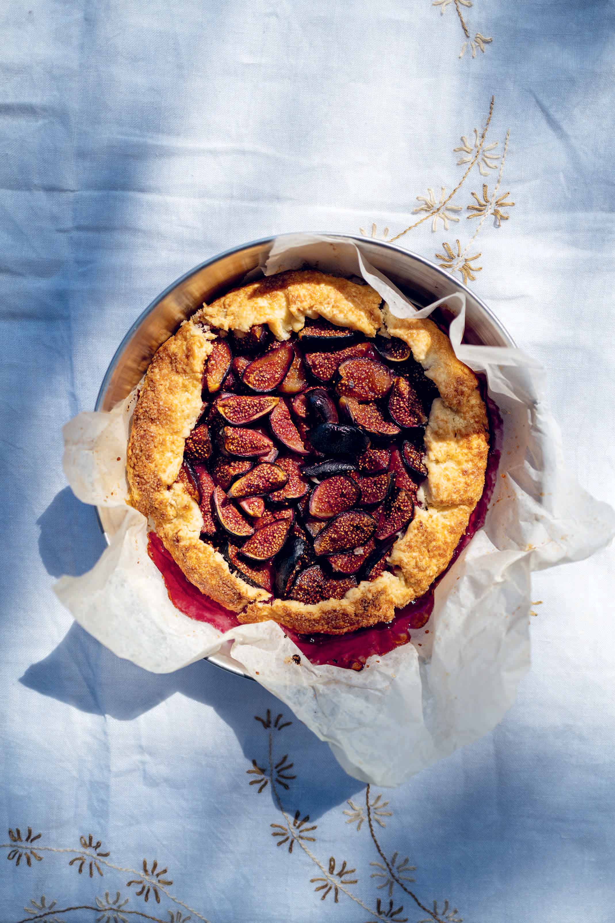 Crostata met vijgen & rode wijn