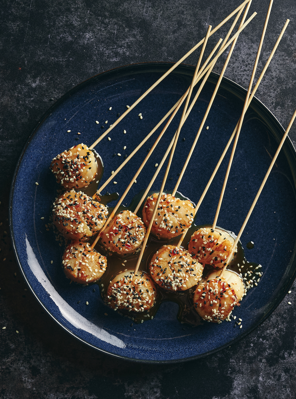 Lolly van gebakken coquille
