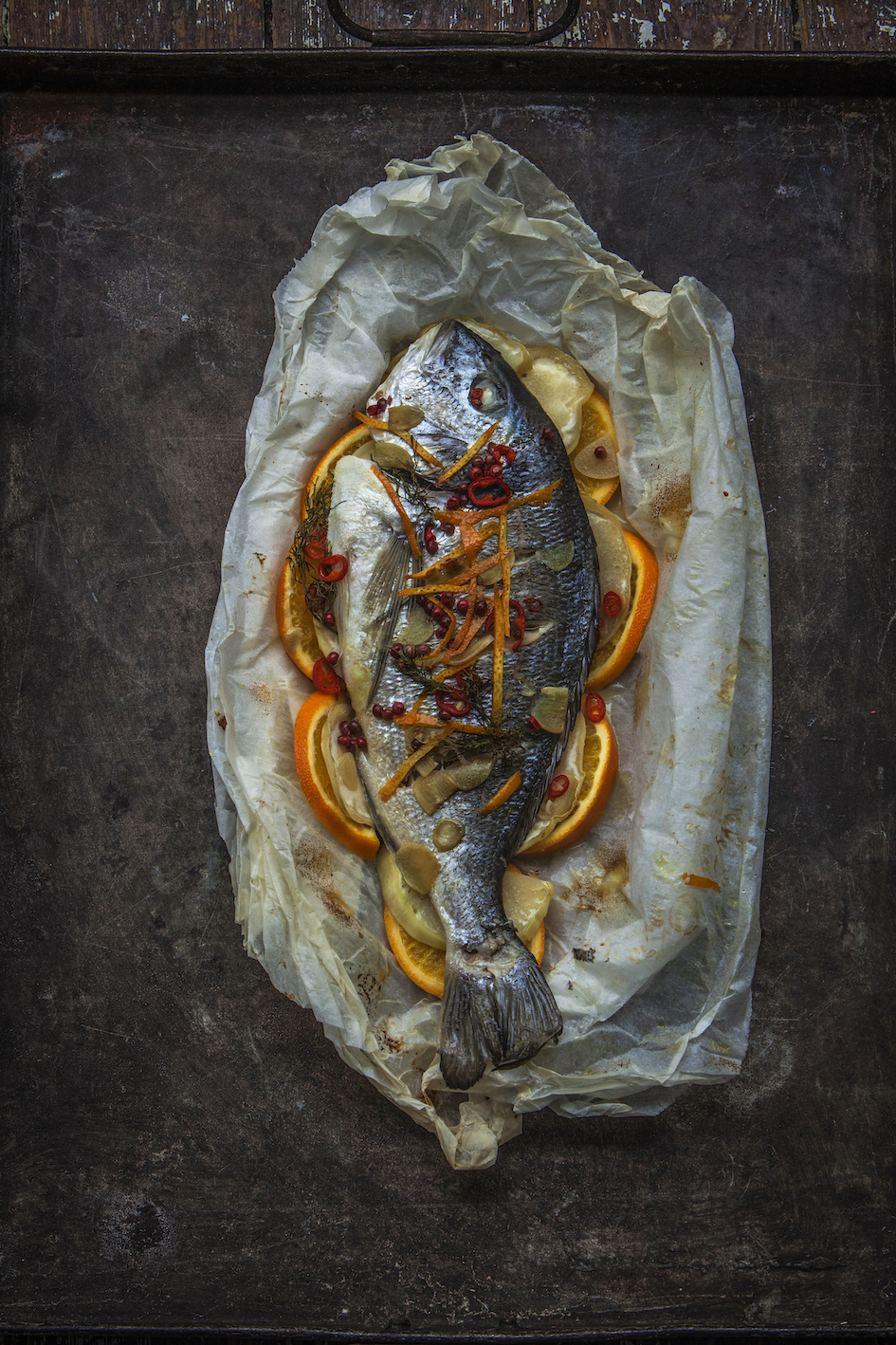 Dorade 'en papillote'