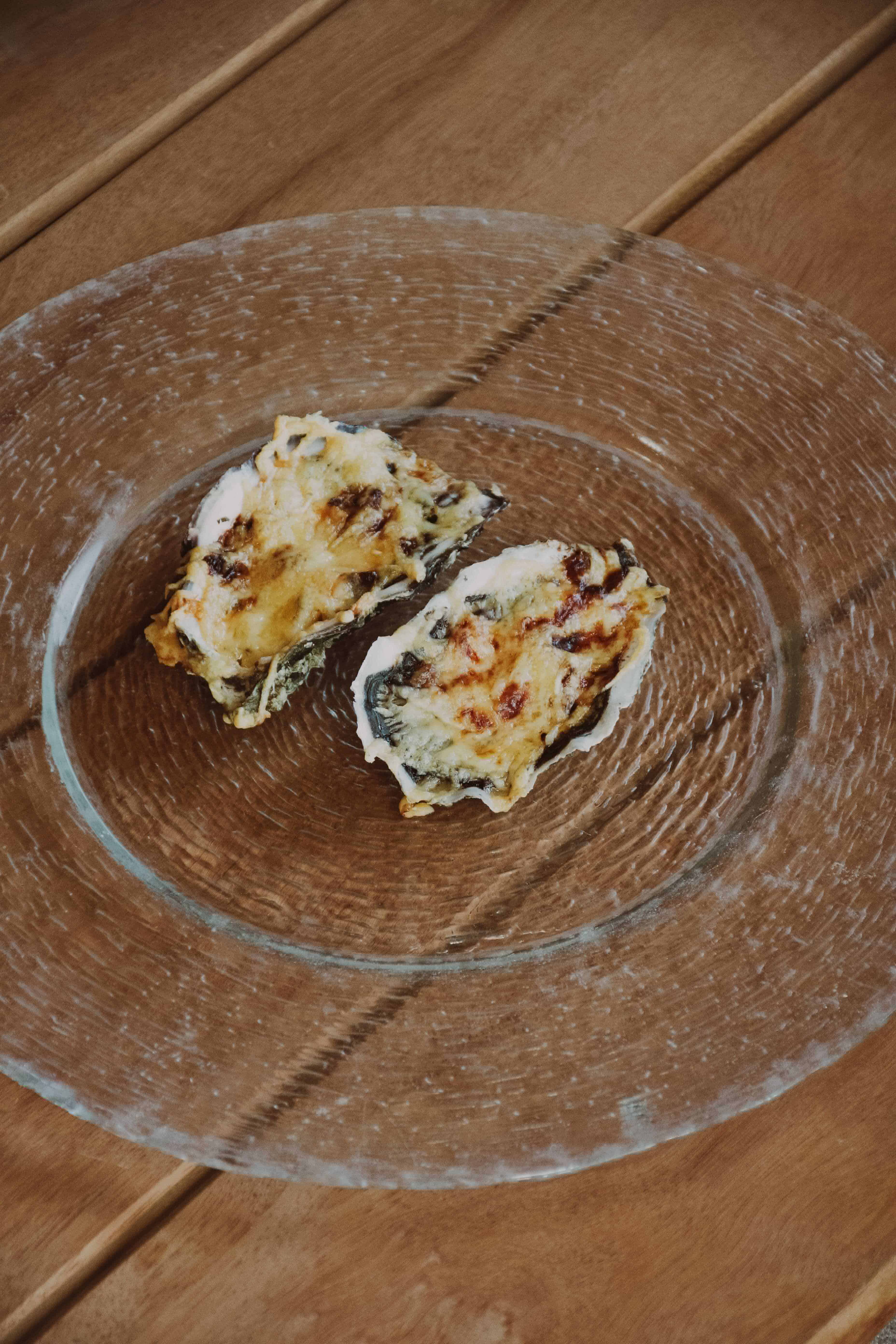 Gegratineerde oesters