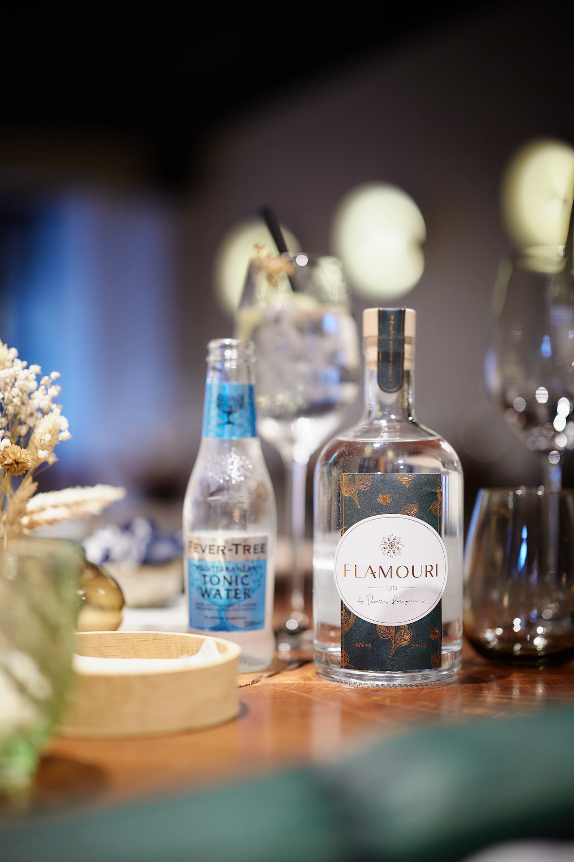 Flamouri gin tonic