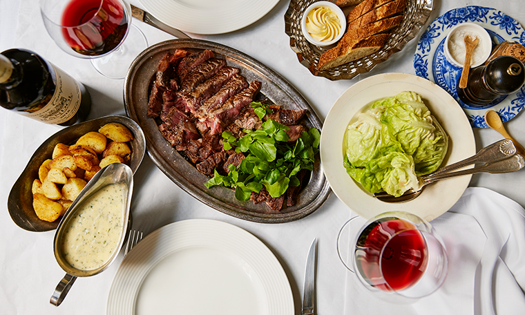 Côte de boeuf met bearnaise