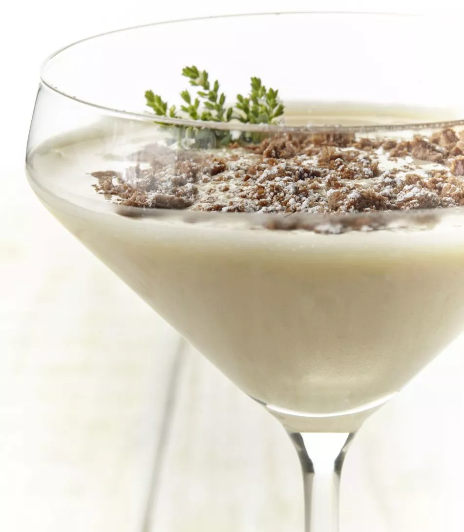 Sabayon van passito met cannolikruim