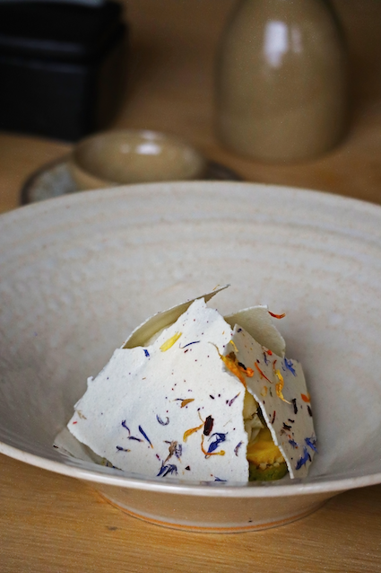 Dessert van venkel & matcha