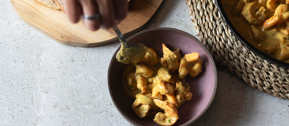 Scampi's op grootmoeders wijze