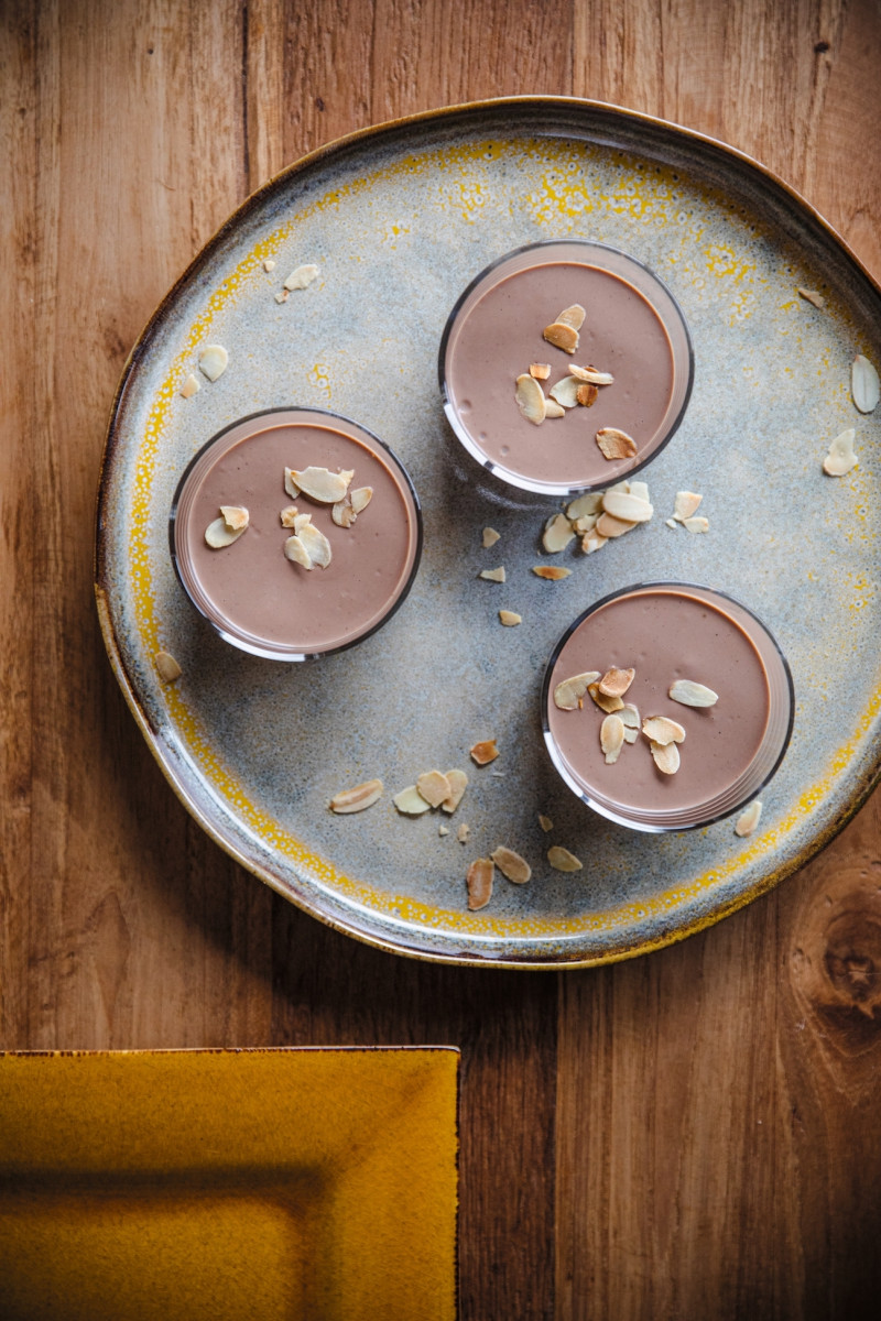 Mousse au chocolat et chai