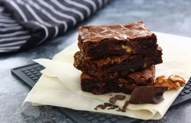 Brownies met walnoten