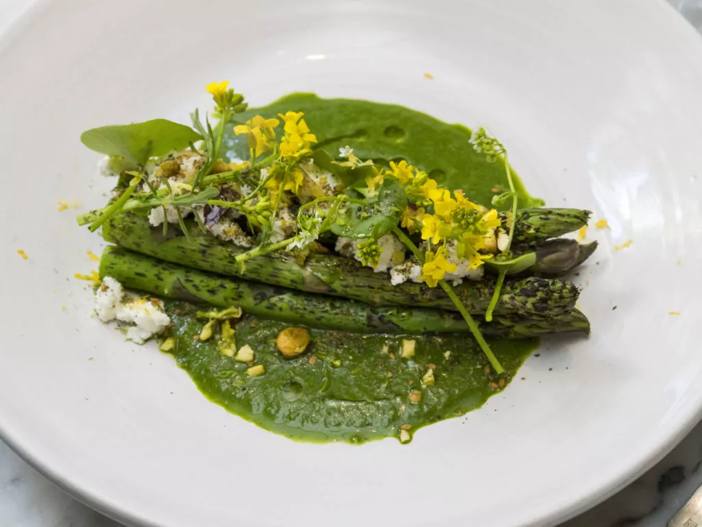Asperges in 't groen