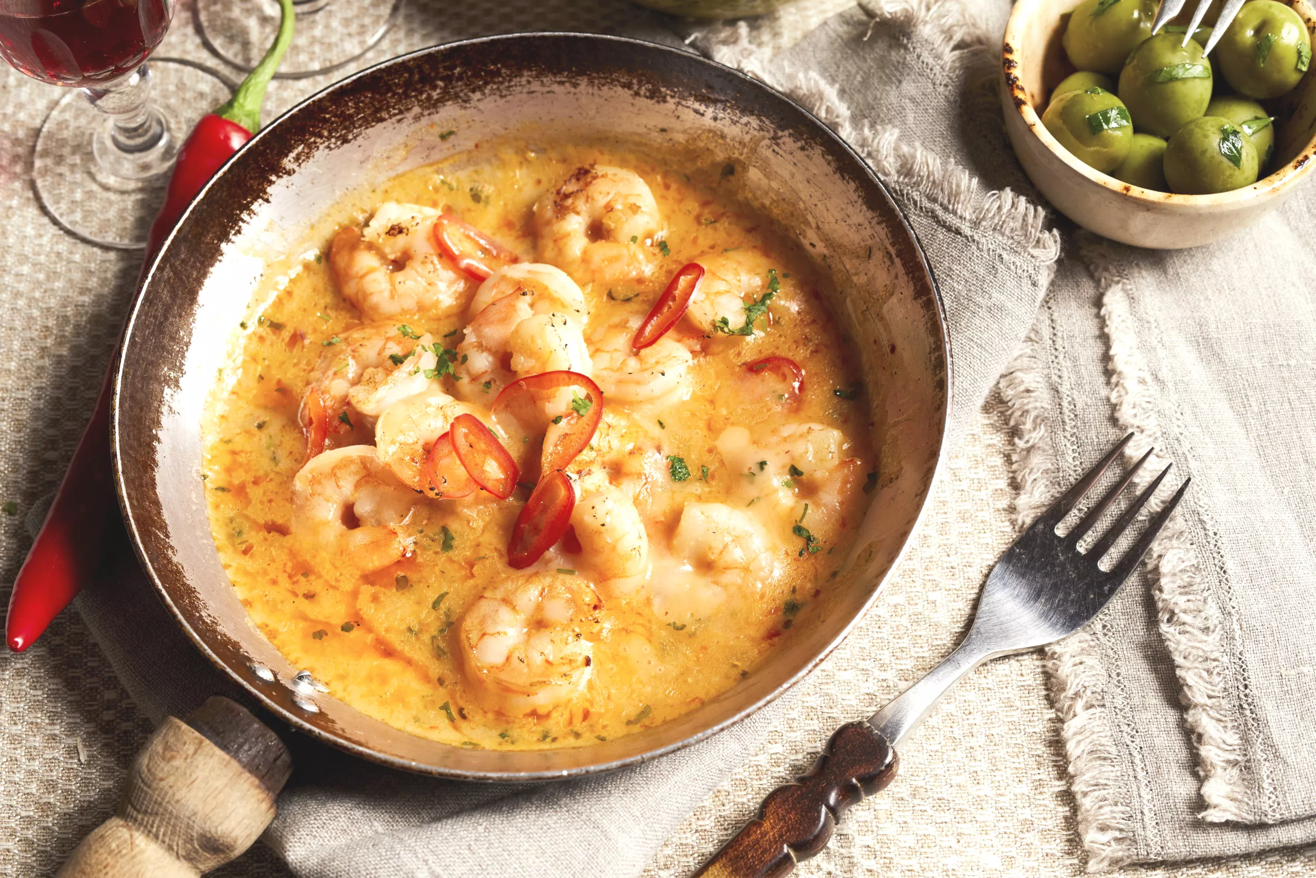Scampi diabolique