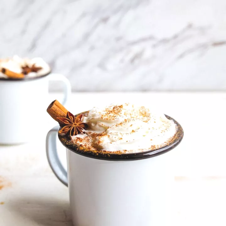 Chai hot chocolate