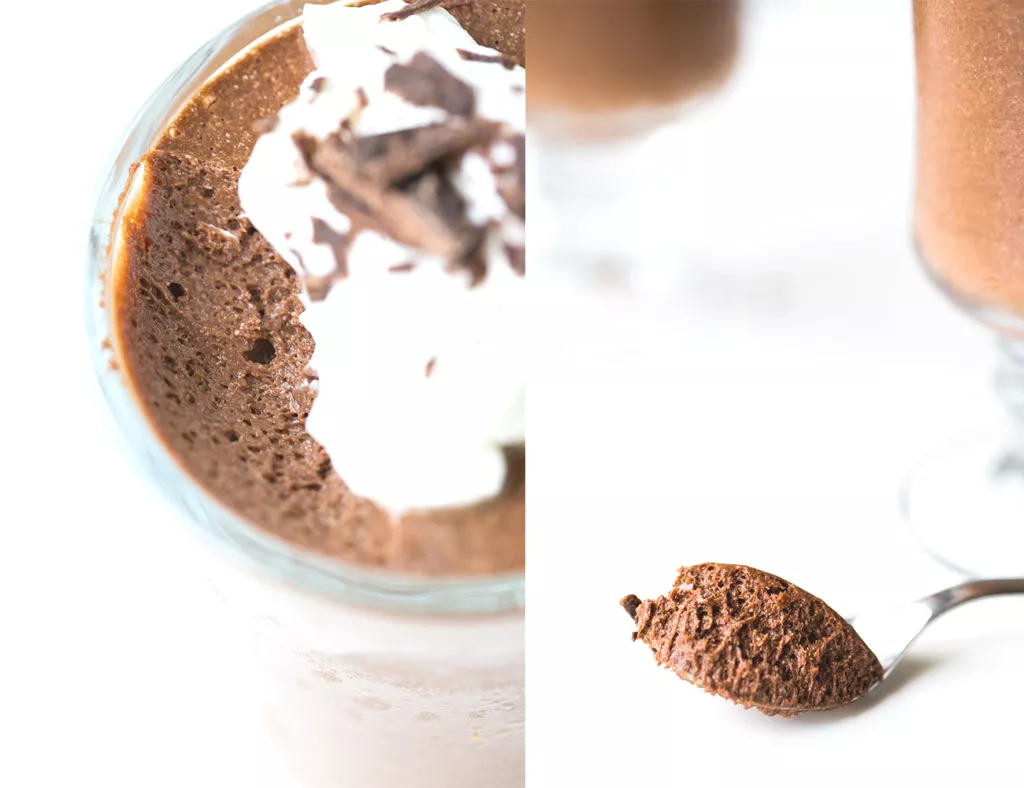 Chocolademousse met slechts één ingrediënt