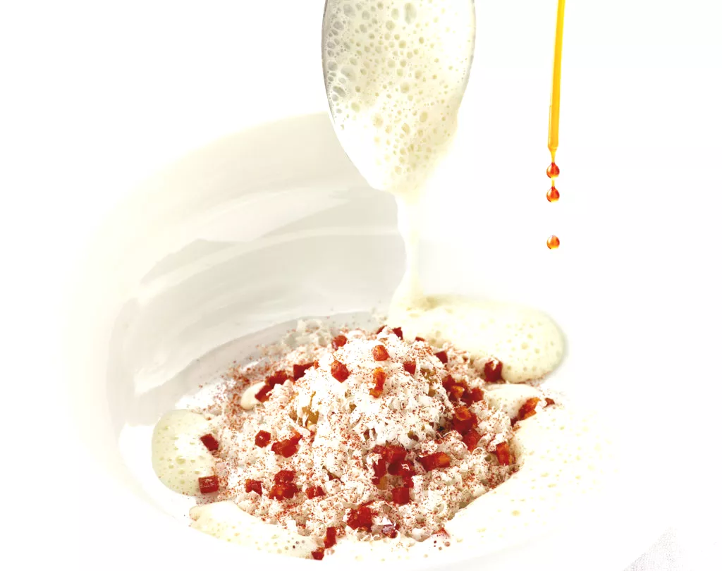 Chorizo met hummus