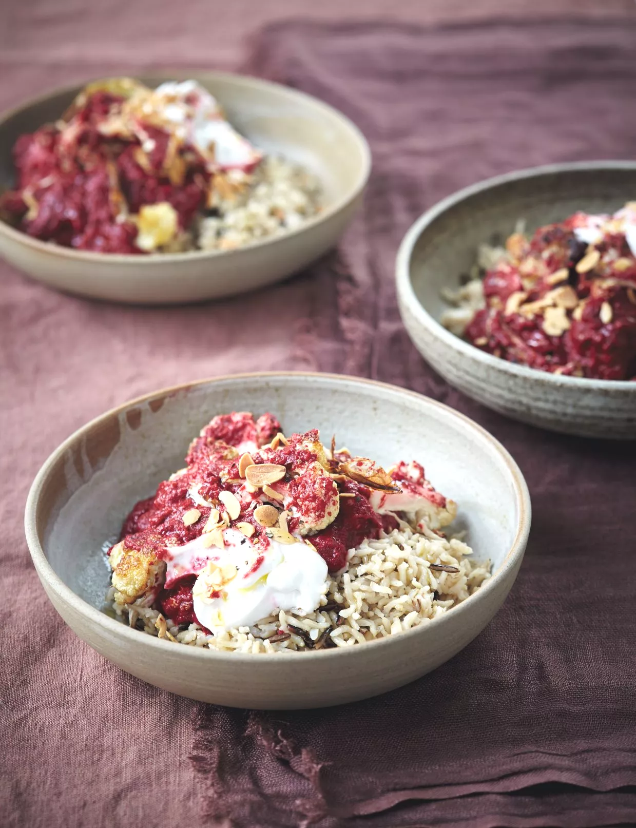 Bieten-bloemkoolcurry
