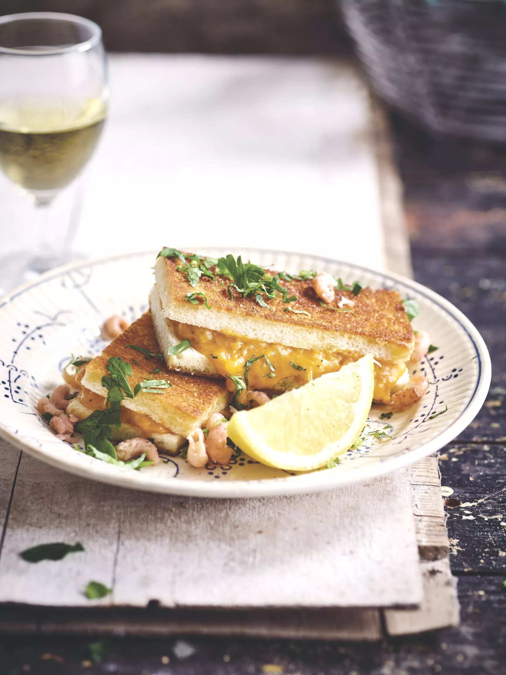 Garnaal croque-ette