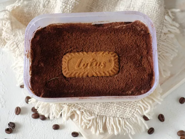 Speculoos tiramisu