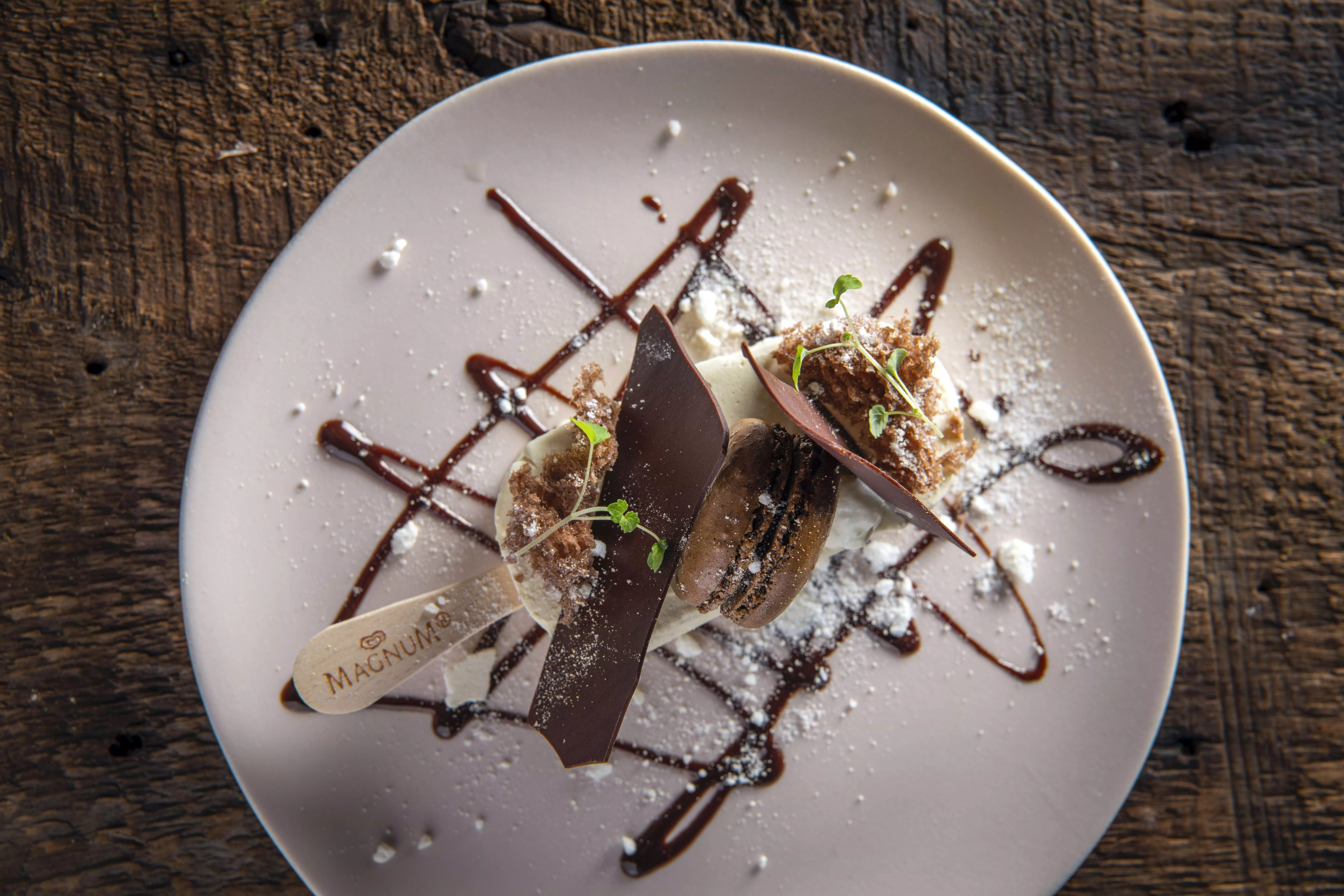 Dame blanche met Magnum® en Callebaut chocolade