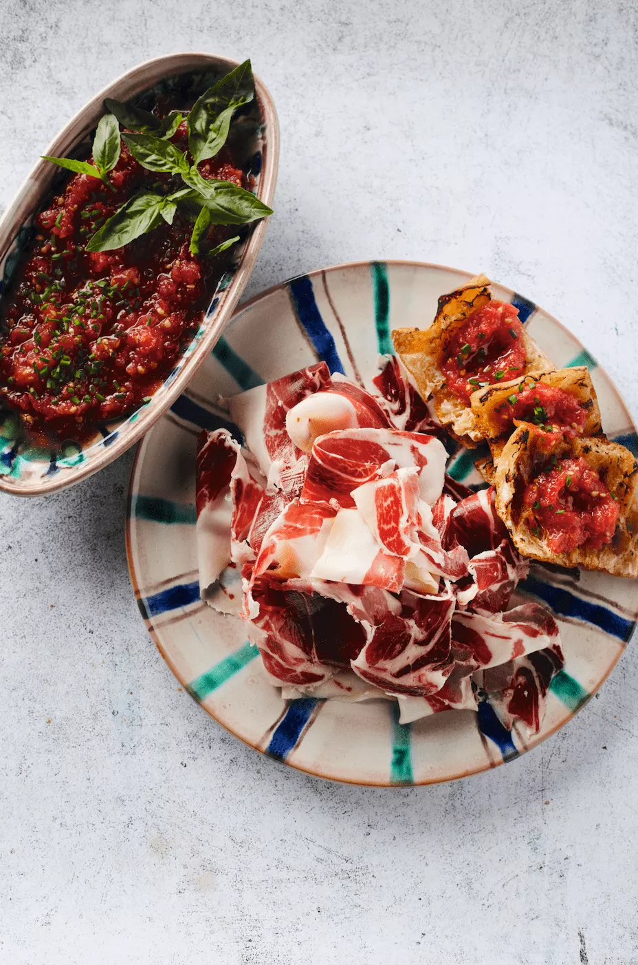 Pan con Tomate met Jamón Ibérico de Bellota