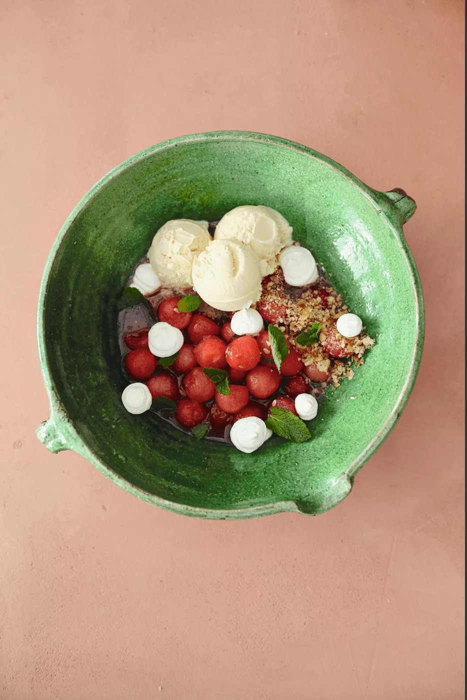 Watermeloendessert