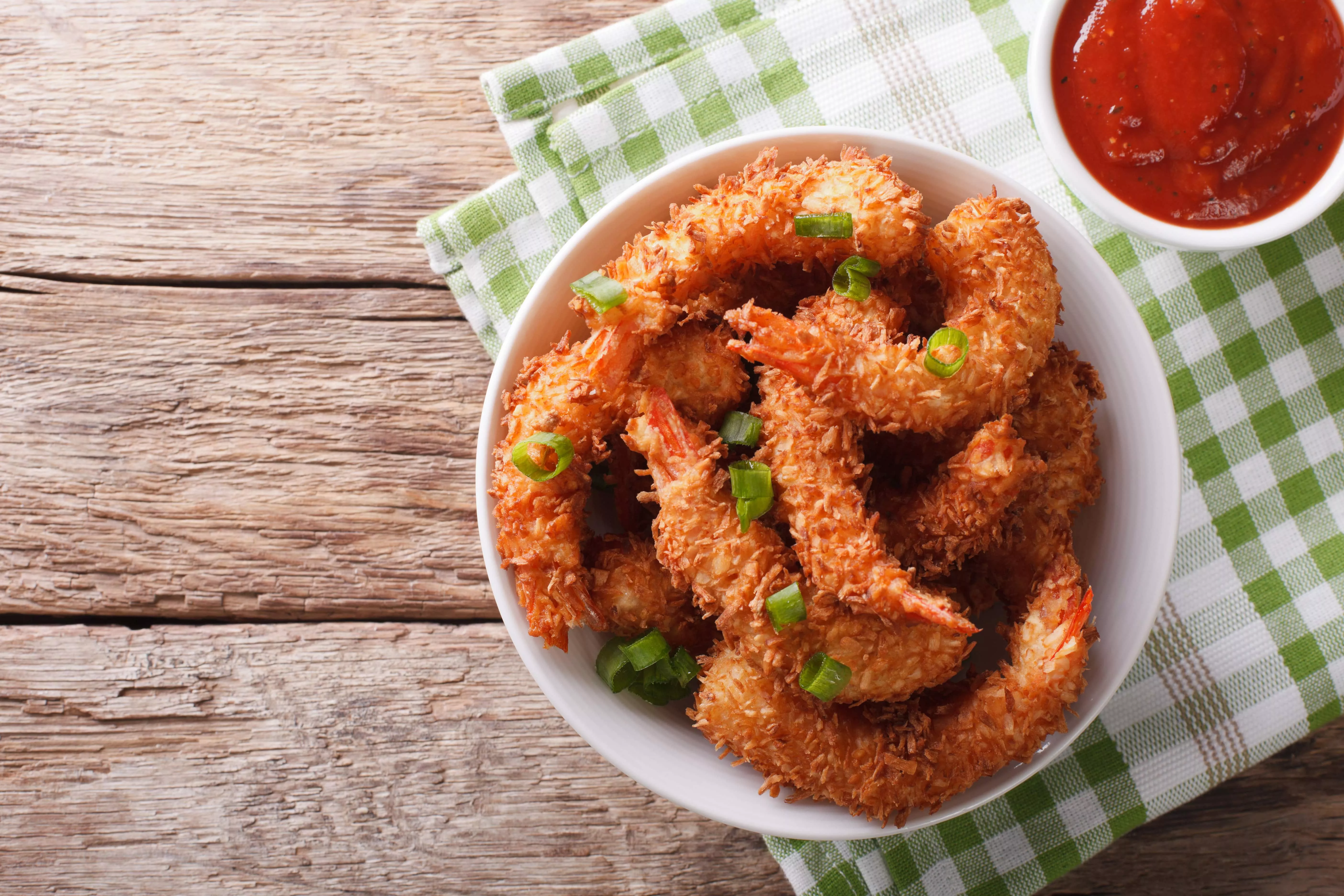 Airfryer Coconut Shrimp