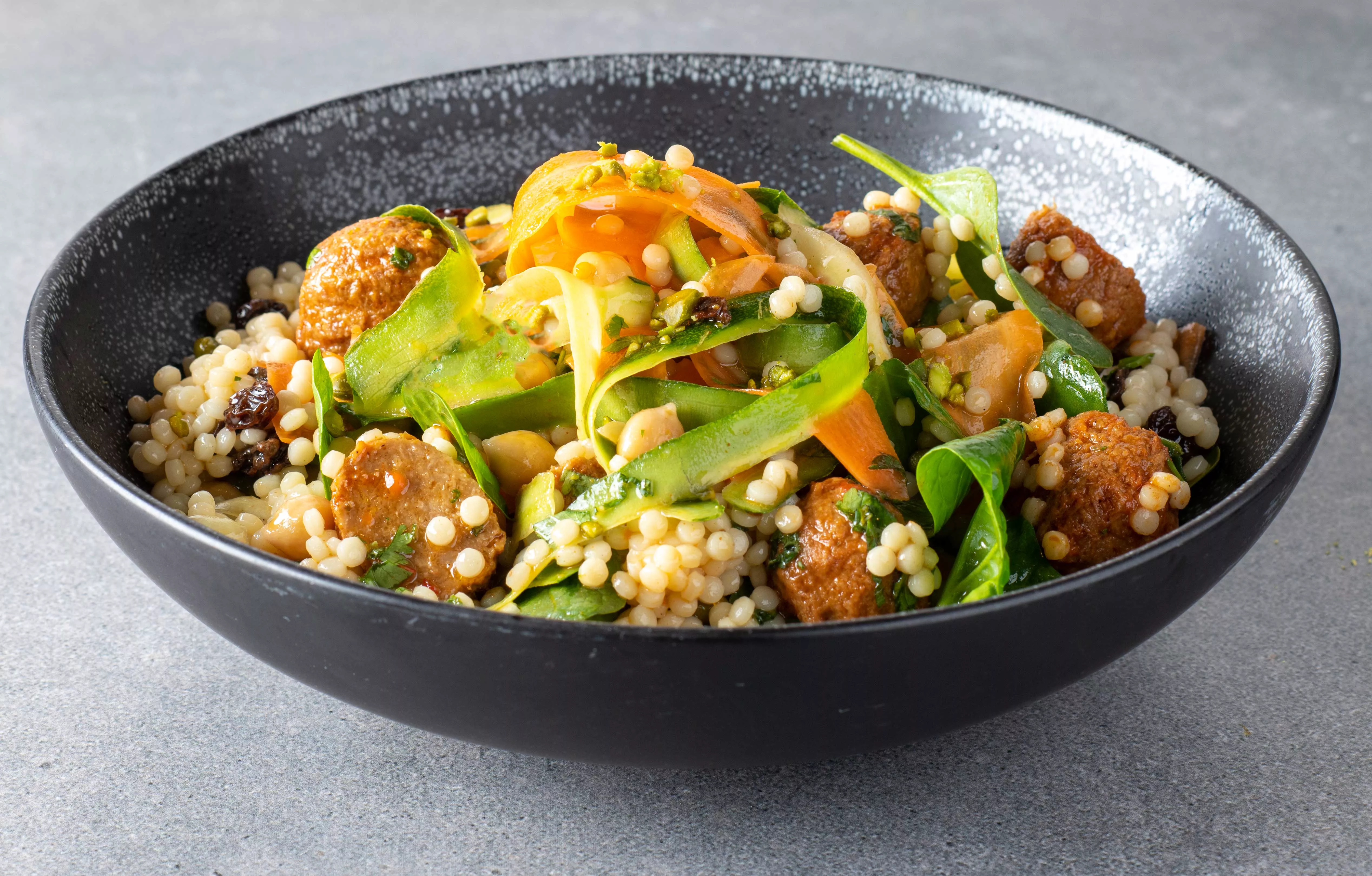 Marrakesh delight met vegetarische balletjes