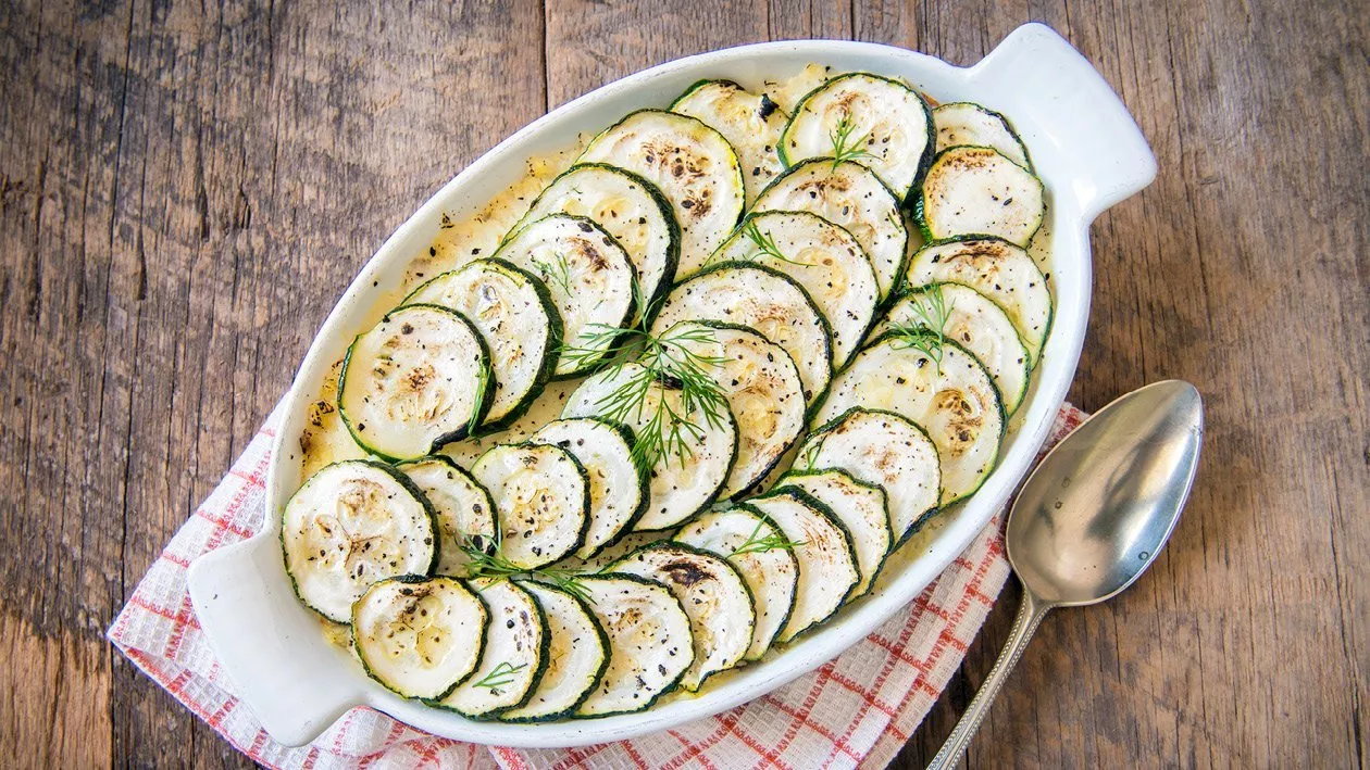Brandade van kabeljauw en courgette