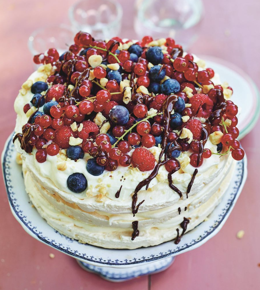 Pavlova taart