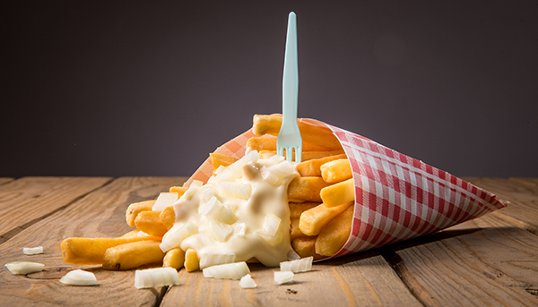 Verse frietjes met verse mayonaise