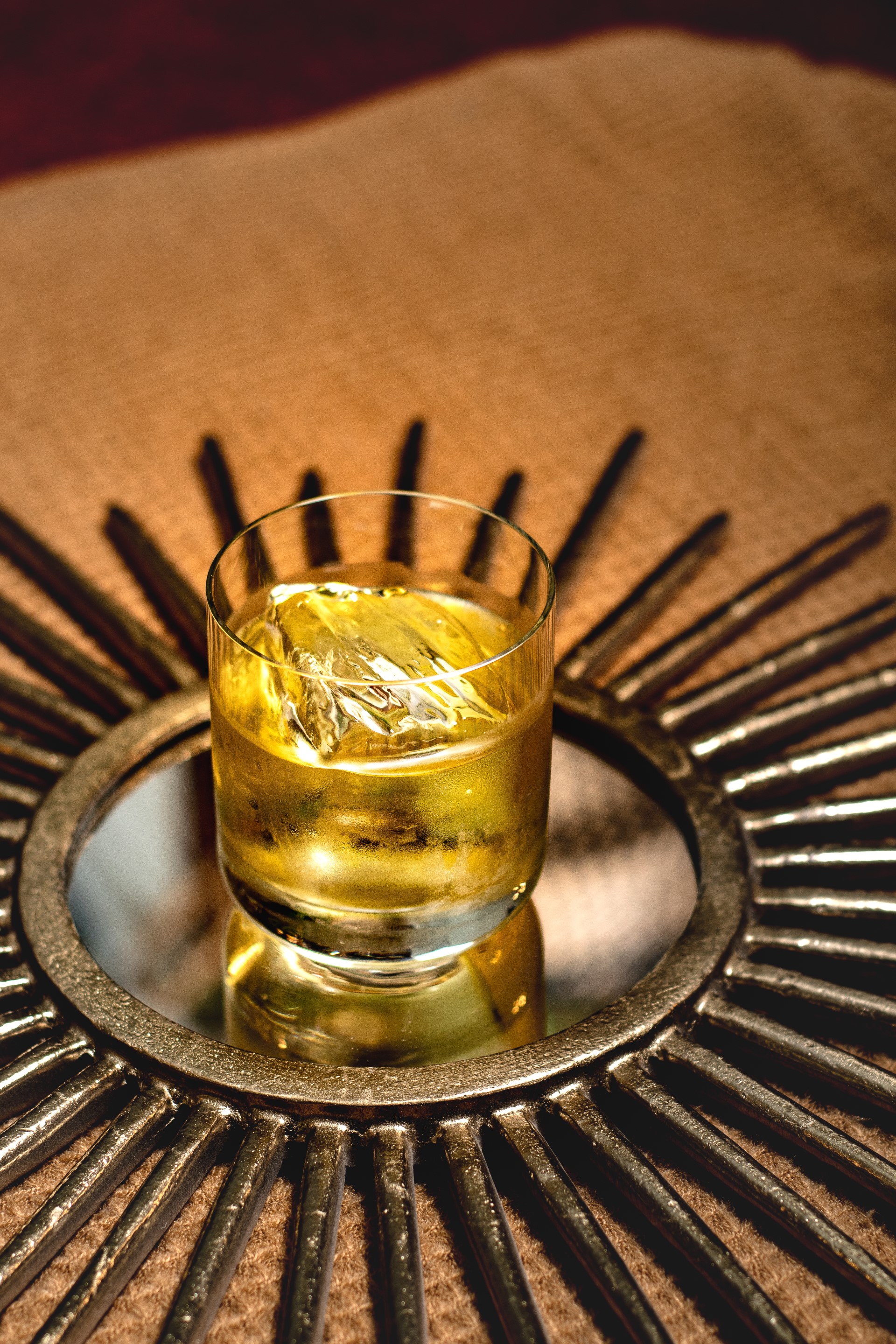 Bitter ginger bourbon
