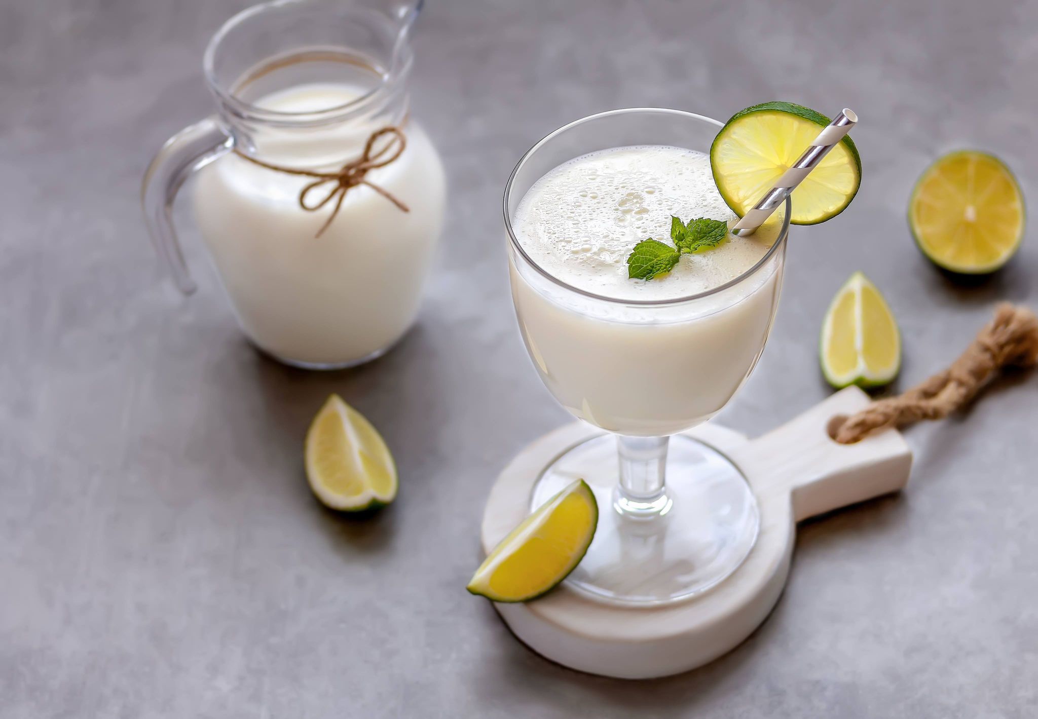 Whipped lemonade