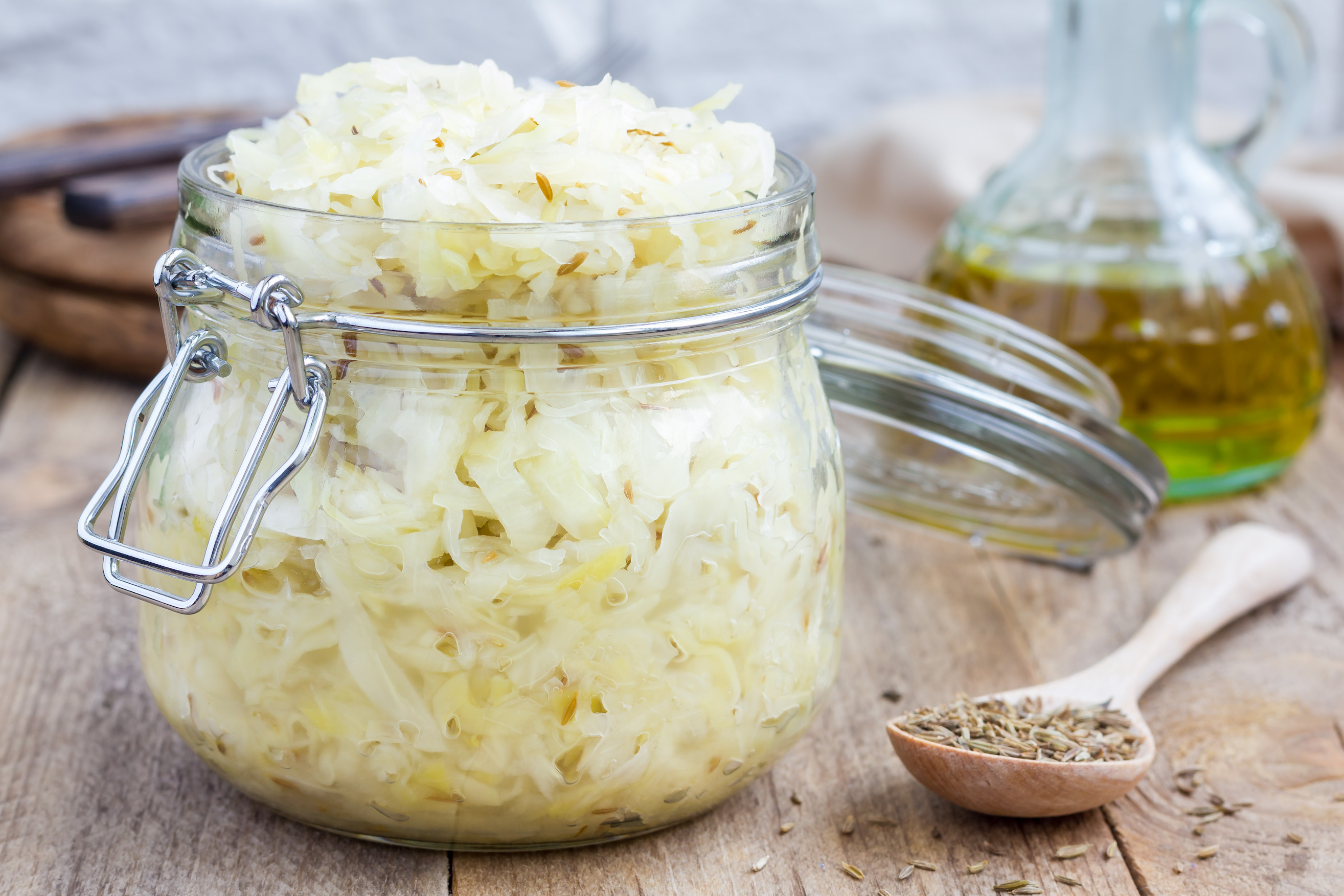 Sauerkraut van knolselder