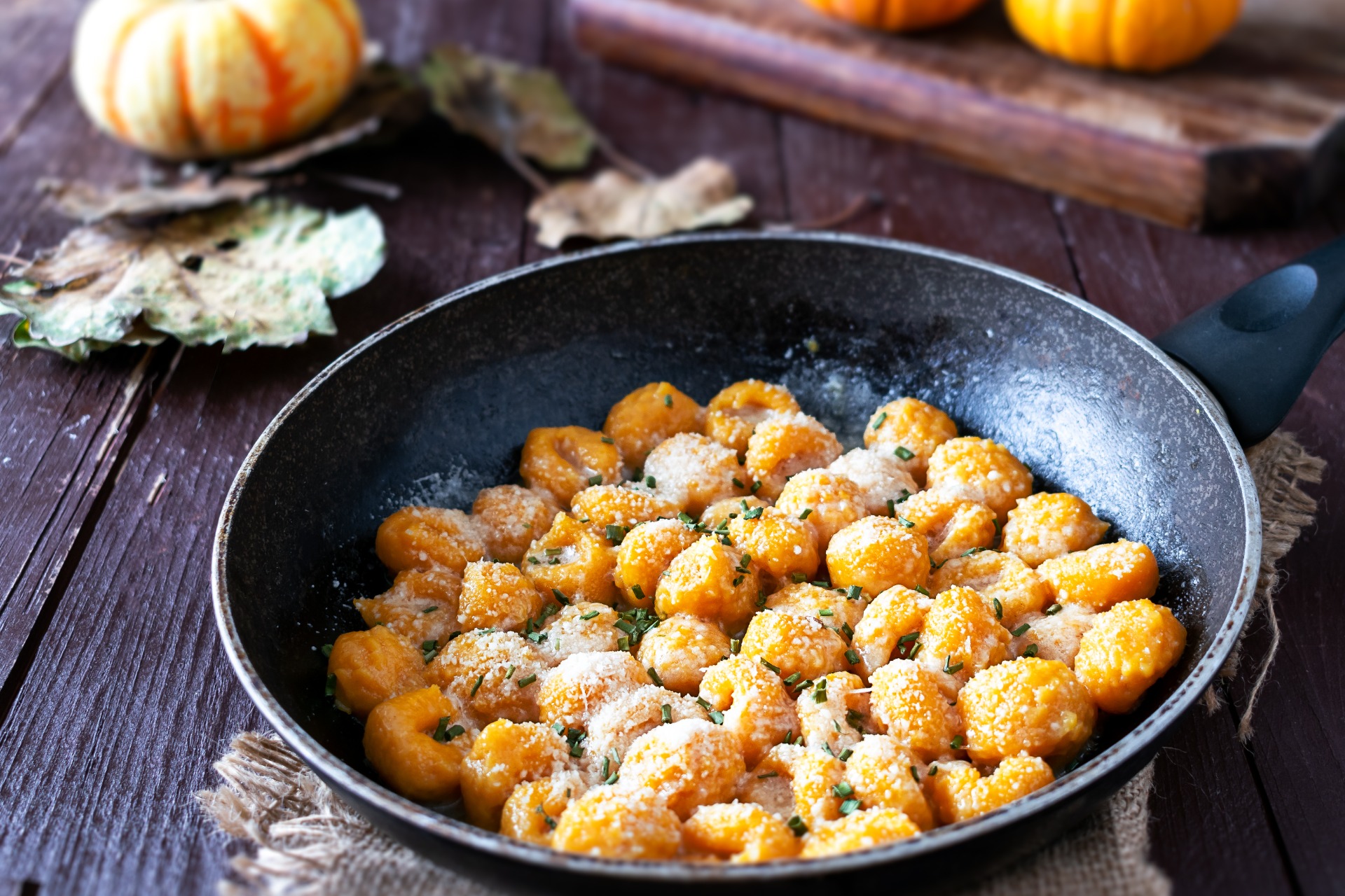 Gnocchi van pompoen