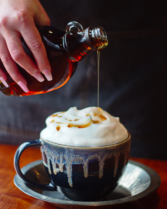 Maple cinnamon latte