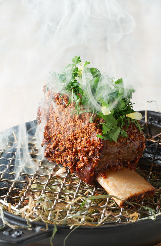 BBQ short kalfsribs