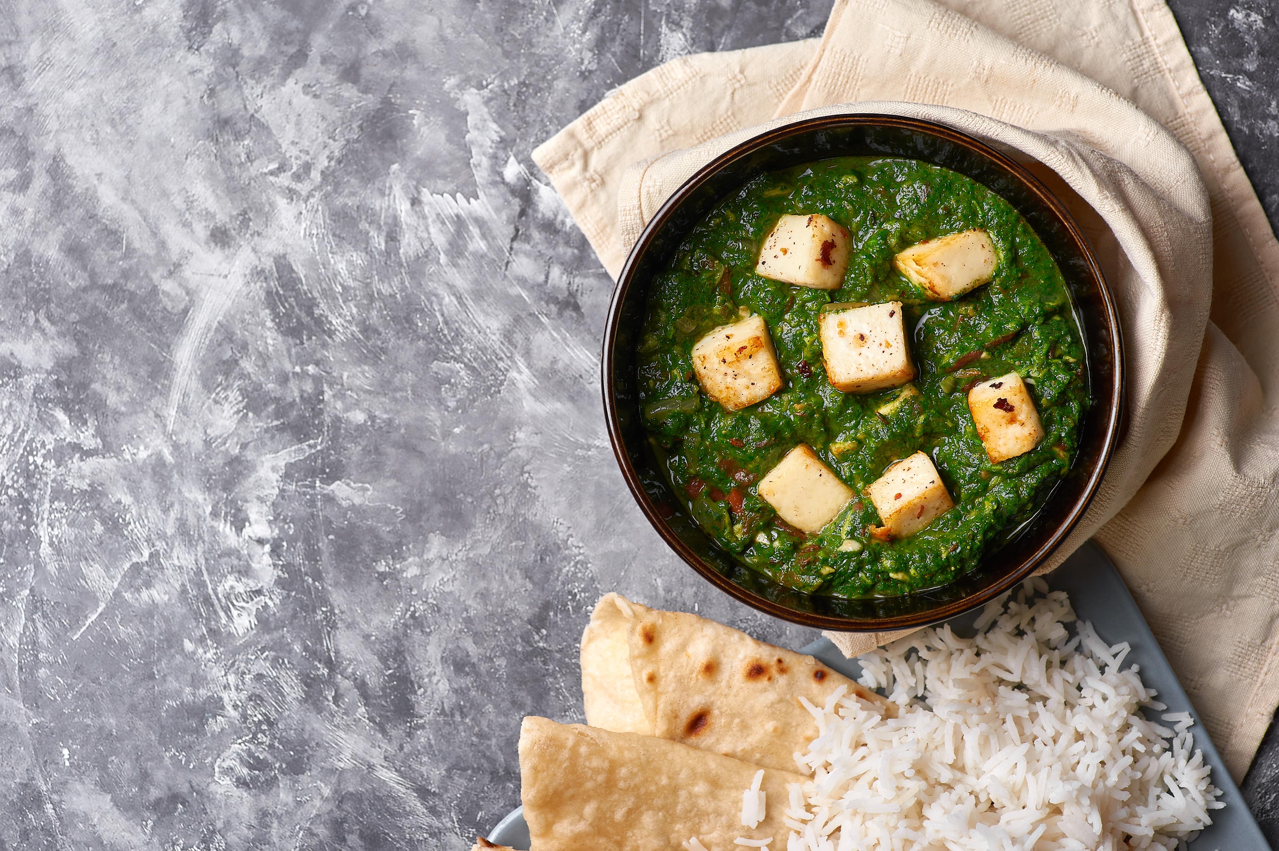 Palak paneer