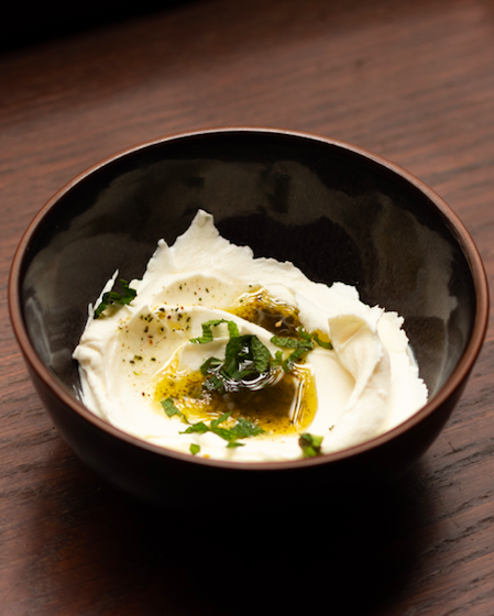 Traditionele Libanese labneh