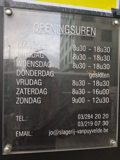 Slagerij Van Puyvelde